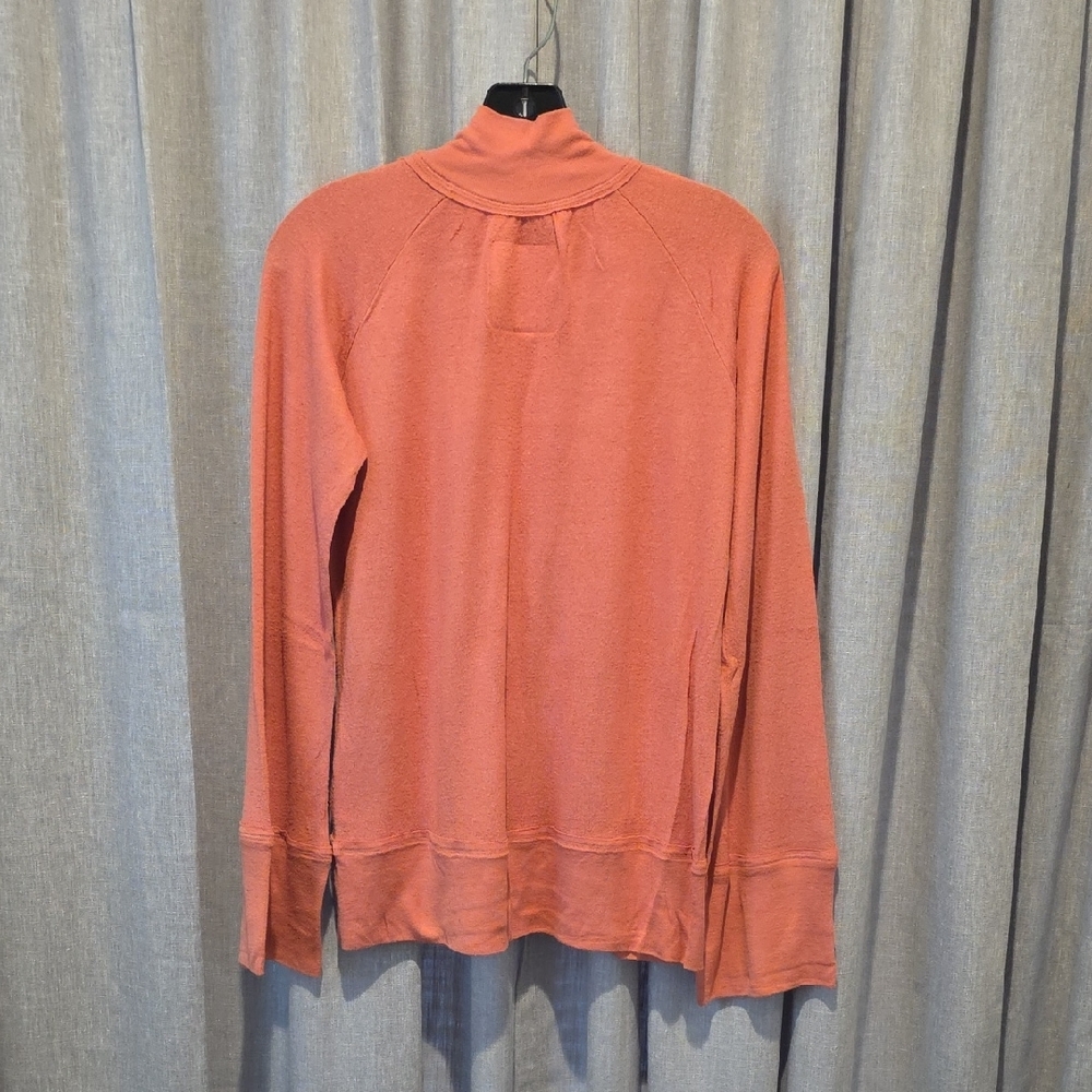 Peace Love World Coral Cowl Neck Sweater - Picture 5 of 16